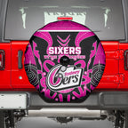Custom Sydney Sixers Spare Tire Cover We Are The Champions Aboriginal Art