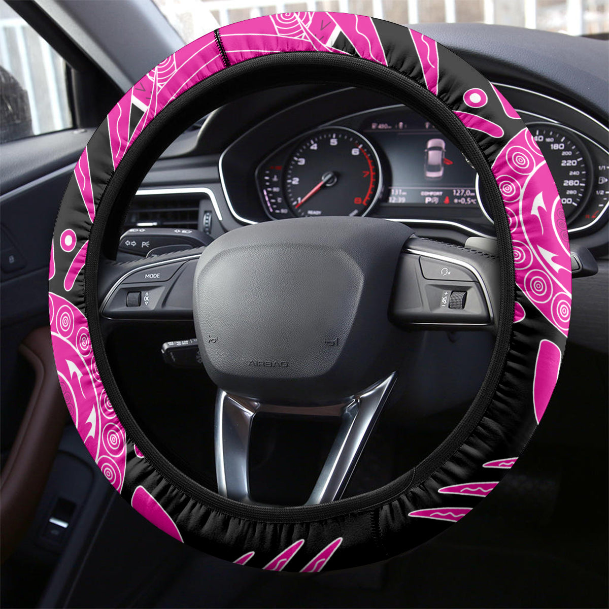 Sydney Sixers Steering Wheel Cover We Are The Champions Aboriginal Art