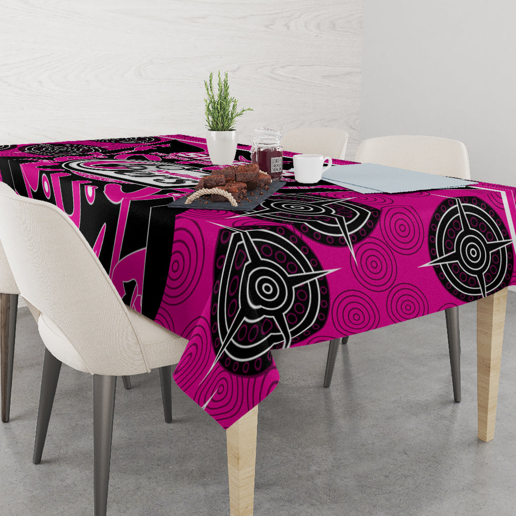 Custom Sydney Sixers Tablecloth We Are The Champions Aboriginal Art