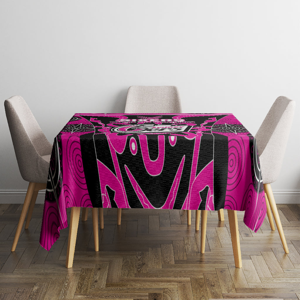 Custom Sydney Sixers Tablecloth We Are The Champions Aboriginal Art