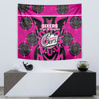 Custom Sydney Sixers Tapestry We Are The Champions Aboriginal Art