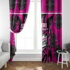Custom Sydney Sixers Window Curtain We Are The Champions Aboriginal Art