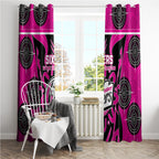Custom Sydney Sixers Window Curtain We Are The Champions Aboriginal Art