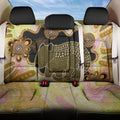 Australia Opal Wombat Back Car Seat Cover Aussie Aboriginal Art