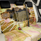 Australia Opal Wombat Back Car Seat Cover Aussie Aboriginal Art