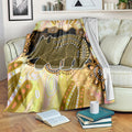 Australia Opal Wombat Blanket Aussie Aboriginal Art