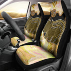 Australia Opal Wombat Car Seat Cover Aussie Aboriginal Art