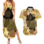 Australia Opal Wombat Couples Matching Summer Maxi Dress and Hawaiian Shirt Aussie Aboriginal Art