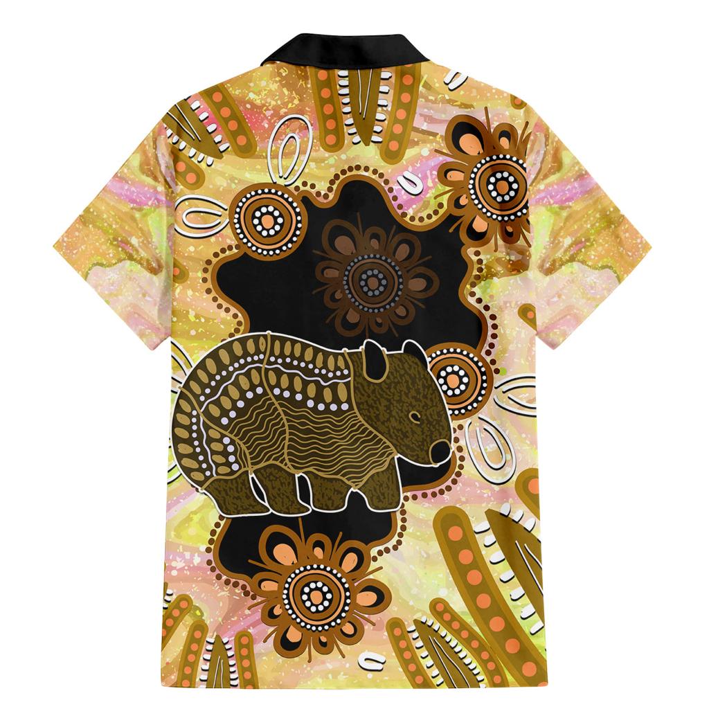 Australia Opal Wombat Family Matching Mermaid Dress and Hawaiian Shirt Aussie Aboriginal Art