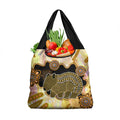 Australia Opal Wombat Grocery Bag Aussie Aboriginal Art