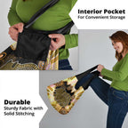 Australia Opal Wombat Grocery Bag Aussie Aboriginal Art