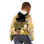 Australia Opal Wombat Kid Hoodie Aussie Aboriginal Art