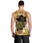 Australia Opal Wombat Men Tank Top Aussie Aboriginal Art