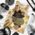 Australia Opal Wombat Men Tank Top Aussie Aboriginal Art