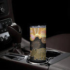 Australia Opal Wombat Skinny Tumbler Aussie Aboriginal Art