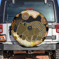 Australia Opal Wombat Spare Tire Cover Aussie Aboriginal Art