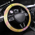 Australia Opal Wombat Steering Wheel Cover Aussie Aboriginal Art