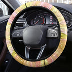 Australia Opal Wombat Steering Wheel Cover Aussie Aboriginal Art