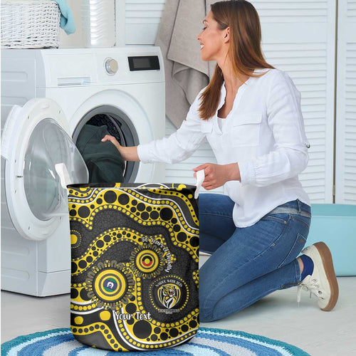 Richmond NAIDOC Week 2026 Personalised Laundry Basket 50 Years of Deadly Aboriginal Art