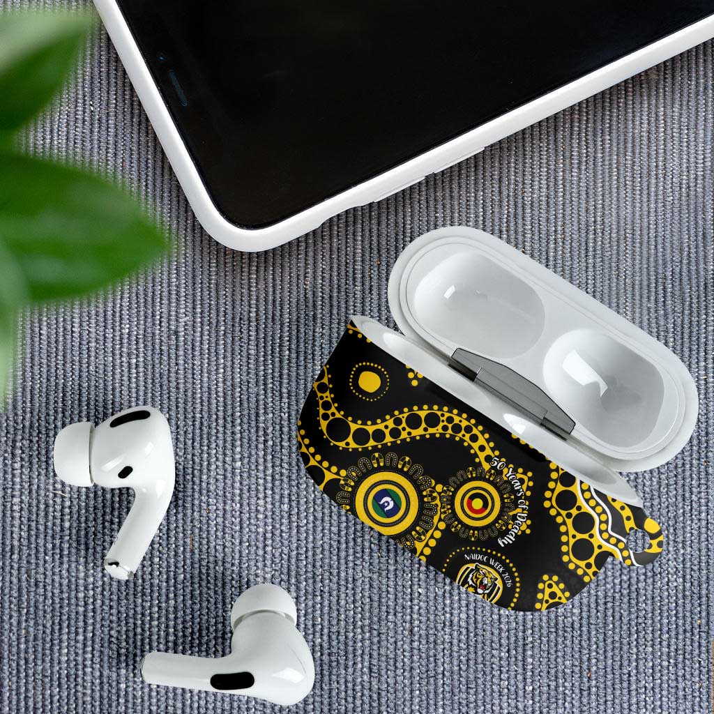 Richmond NAIDOC Week 2026 Personalised AirPods Case 50 Years of Deadly Aboriginal Art