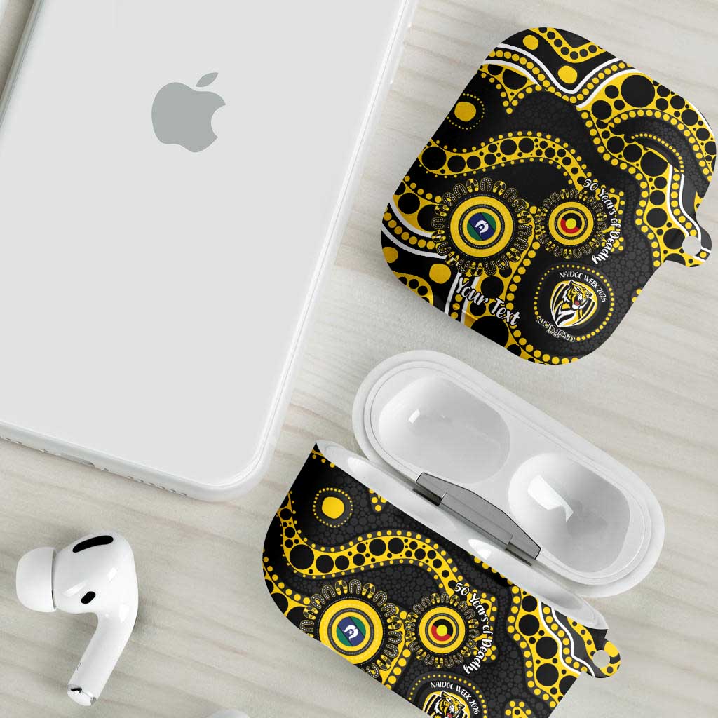 Richmond NAIDOC Week 2026 Personalised AirPods Case 50 Years of Deadly Aboriginal Art