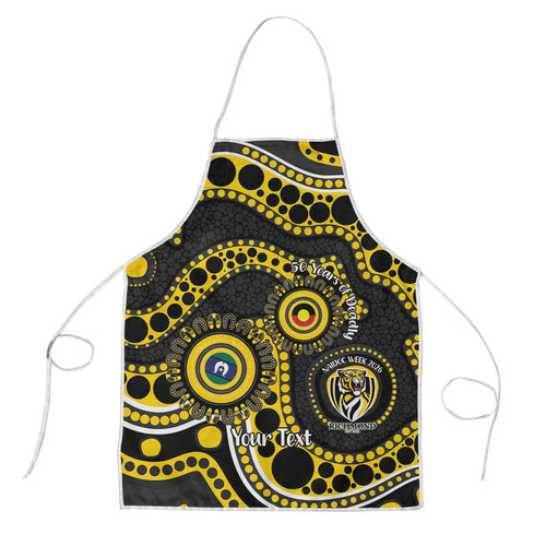 Richmond NAIDOC Week 2026 Personalised Apron 50 Years of Deadly Aboriginal Art