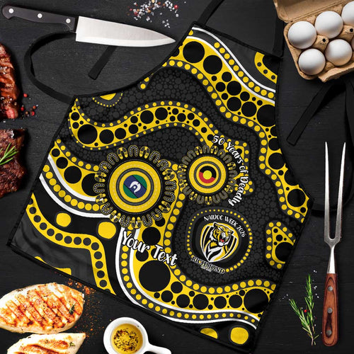 Richmond NAIDOC Week 2026 Personalised Apron 50 Years of Deadly Aboriginal Art