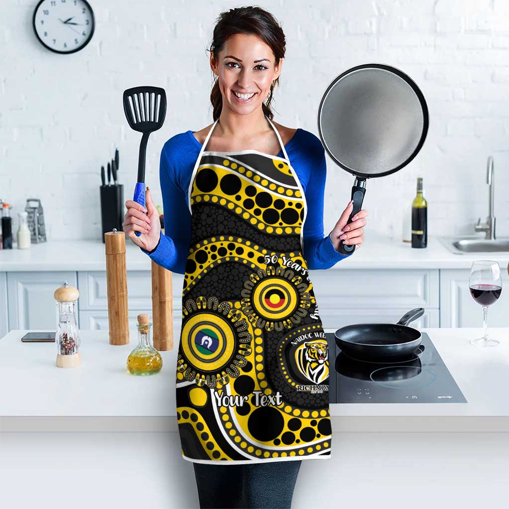 Richmond NAIDOC Week 2026 Personalised Apron 50 Years of Deadly Aboriginal Art