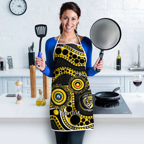 Richmond NAIDOC Week 2026 Personalised Apron 50 Years of Deadly Aboriginal Art