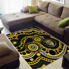 Richmond NAIDOC Week 2026 Personalised Area Rug 50 Years of Deadly Aboriginal Art