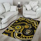 Richmond NAIDOC Week 2026 Personalised Area Rug 50 Years of Deadly Aboriginal Art