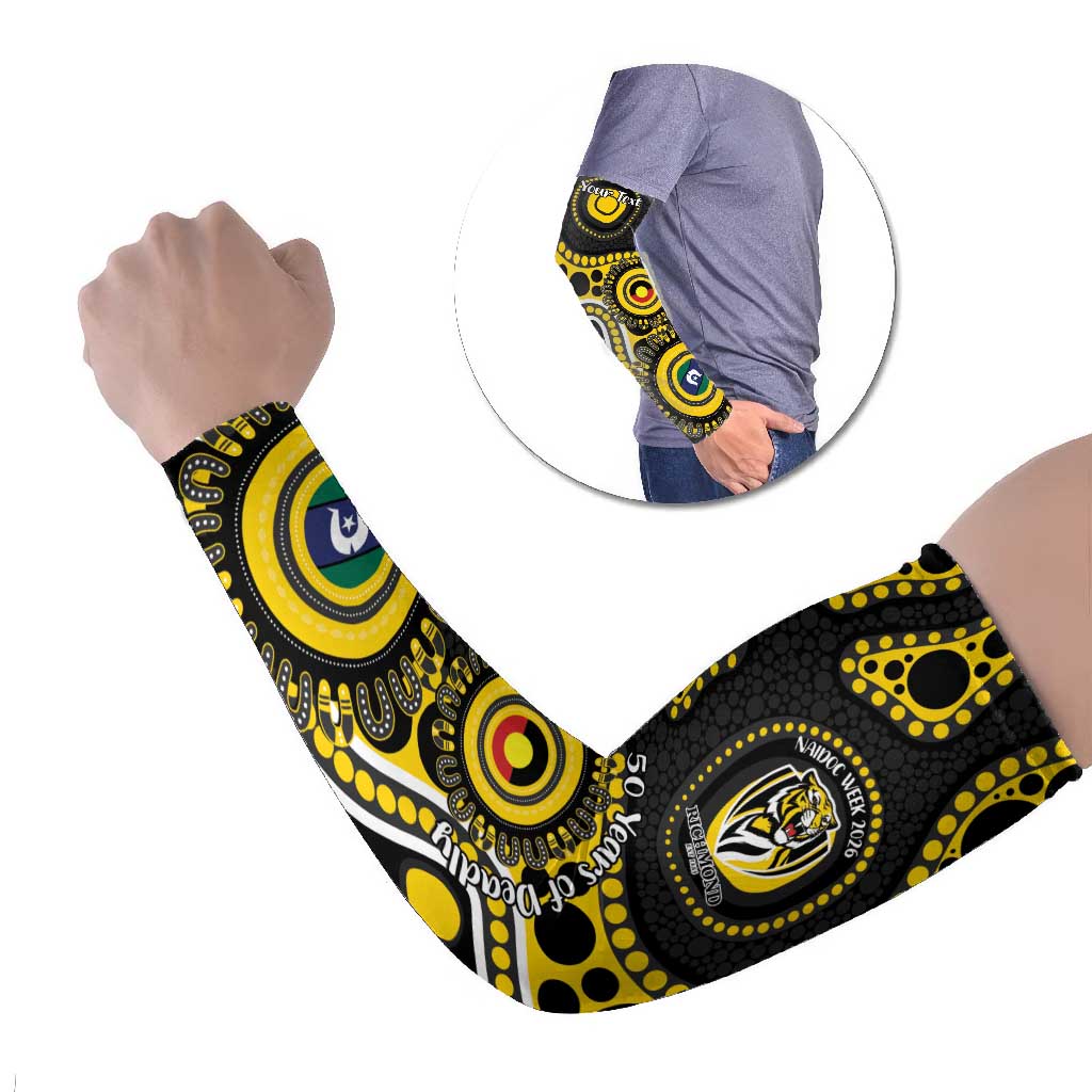 Richmond NAIDOC Week 2026 Personalised Arm Sleeves 50 Years of Deadly Aboriginal Art