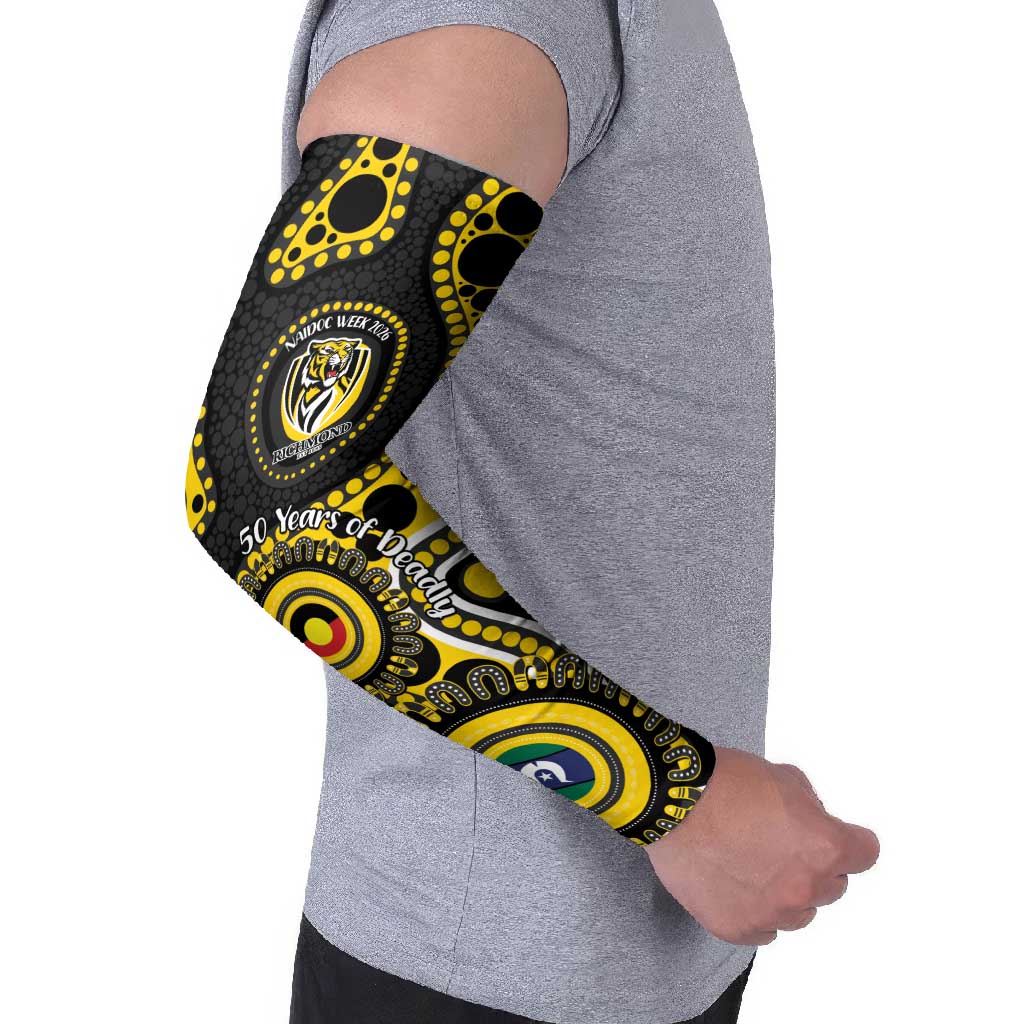 Richmond NAIDOC Week 2026 Personalised Arm Sleeves 50 Years of Deadly Aboriginal Art