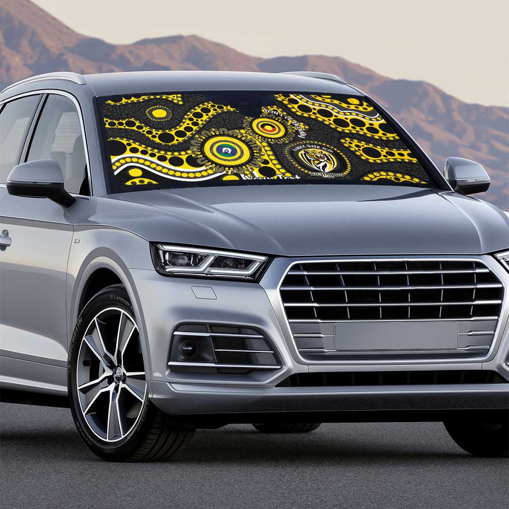 Richmond NAIDOC Week 2026 Personalised Auto Sun Shade 50 Years of Deadly Aboriginal Art