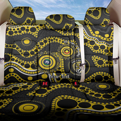Richmond NAIDOC Week 2026 Personalised Back Car Seat Cover 50 Years of Deadly Aboriginal Art