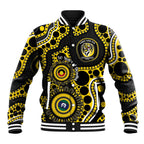 Richmond NAIDOC Week 2026 Personalised Baseball Jacket 50 Years of Deadly Aboriginal Art