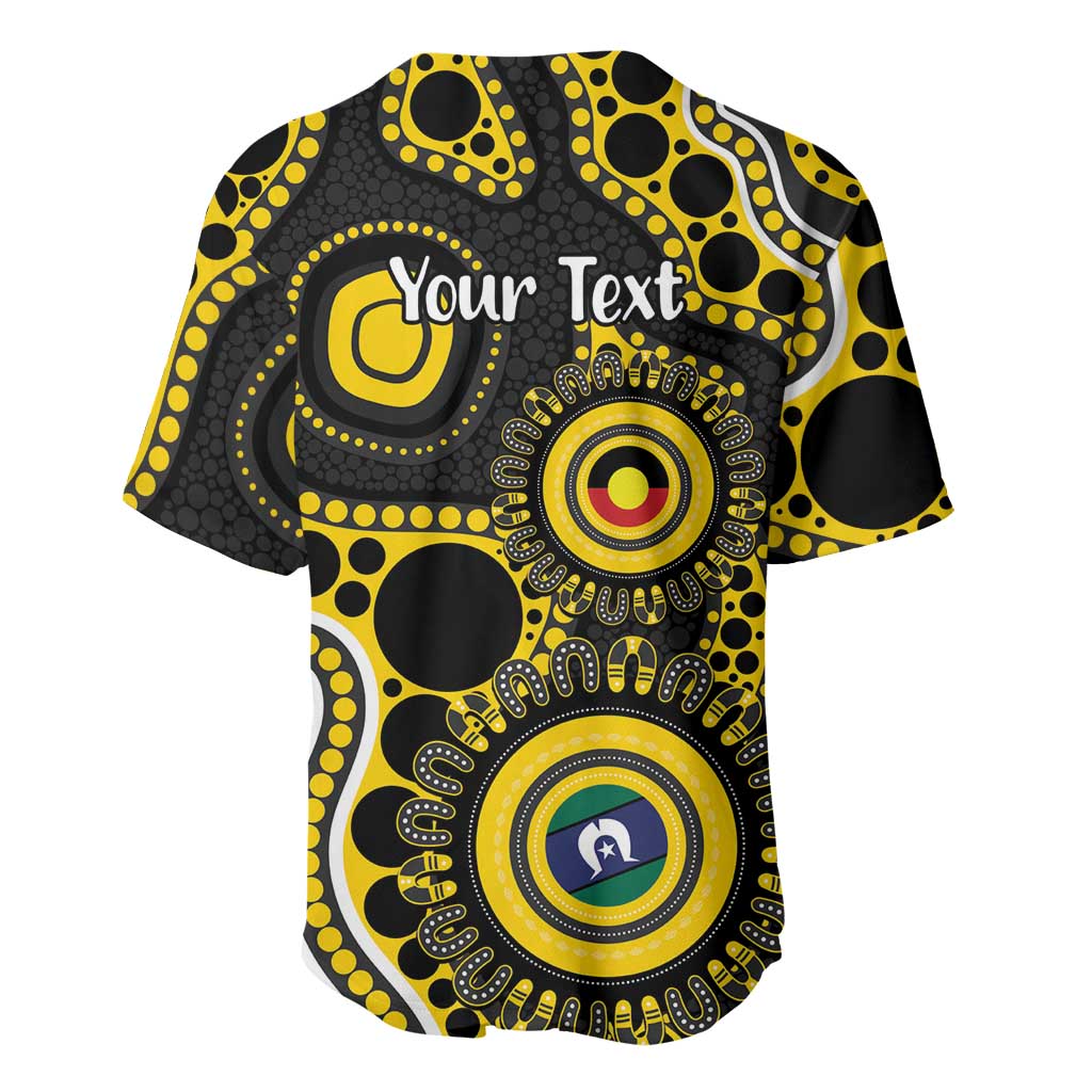 Richmond NAIDOC Week 2026 Personalised Baseball Jersey 50 Years of Deadly Aboriginal Art