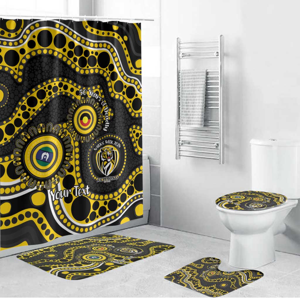 Richmond NAIDOC Week 2026 Personalised Bathroom Set 50 Years of Deadly Aboriginal Art