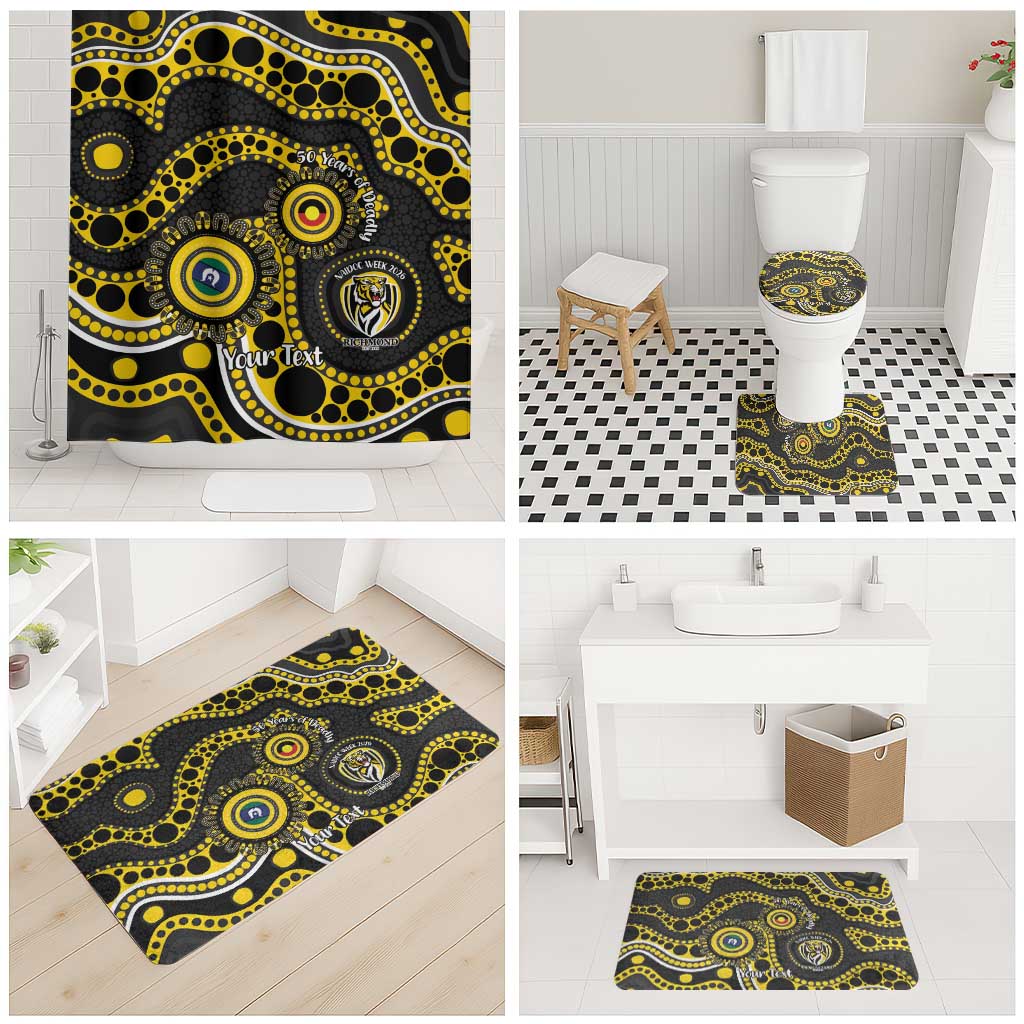 Richmond NAIDOC Week 2026 Personalised Bathroom Set 50 Years of Deadly Aboriginal Art