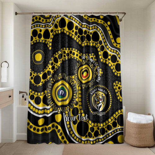 Richmond NAIDOC Week 2026 Personalised Bathroom Set 50 Years of Deadly Aboriginal Art