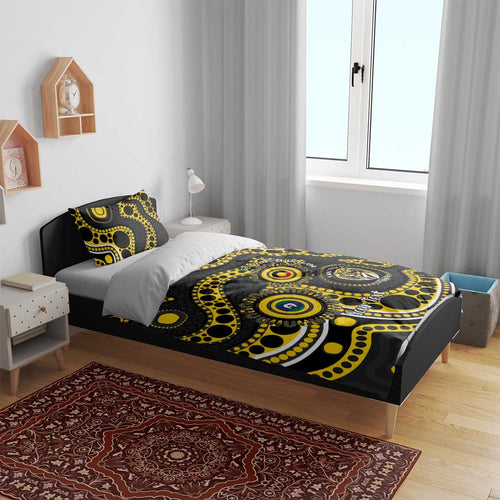 Richmond NAIDOC Week 2026 Personalised Bedding Set 50 Years of Deadly Aboriginal Art