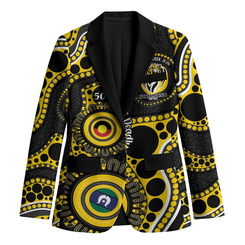Richmond NAIDOC Week 2026 Personalised Blazer 50 Years of Deadly Aboriginal Art