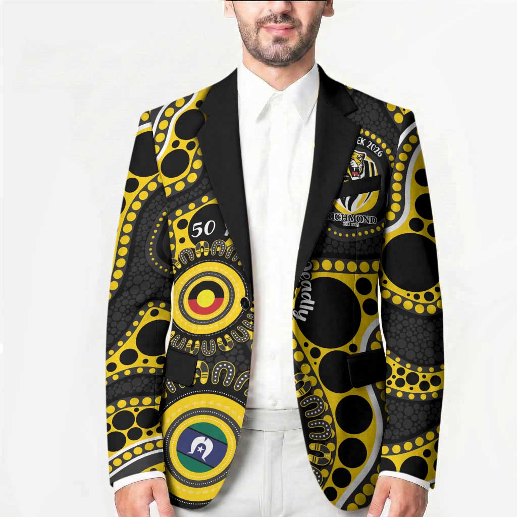Richmond NAIDOC Week 2026 Personalised Blazer 50 Years of Deadly Aboriginal Art