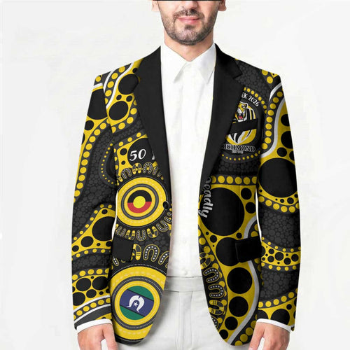 Richmond NAIDOC Week 2026 Personalised Blazer 50 Years of Deadly Aboriginal Art