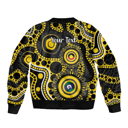 Richmond NAIDOC Week 2026 Personalised Bomber Jacket 50 Years of Deadly Aboriginal Art