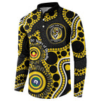 Richmond NAIDOC Week 2026 Personalised Button Sweatshirt 50 Years of Deadly Aboriginal Art
