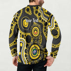Richmond NAIDOC Week 2026 Personalised Button Sweatshirt 50 Years of Deadly Aboriginal Art