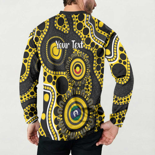 Richmond NAIDOC Week 2026 Personalised Button Sweatshirt 50 Years of Deadly Aboriginal Art
