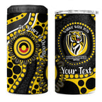 Richmond NAIDOC Week 2026 Personalised 4 in 1 Can Cooler Tumbler 50 Years of Deadly Aboriginal Art