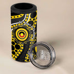 Richmond NAIDOC Week 2026 Personalised 4 in 1 Can Cooler Tumbler 50 Years of Deadly Aboriginal Art